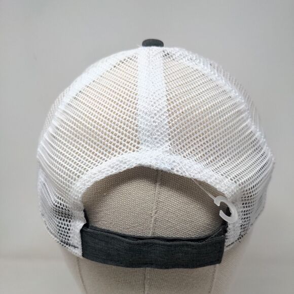 Kissimmee Sports Strapback Mesh Back Trucker Hat Gray OSFA Paramount - Picture 5 of 8